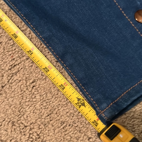 NWOT Seven 7 Mid Rise Ankle Blue Jeans Size 10 - Picture 3 of 12